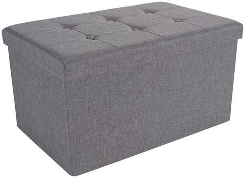 Zaboj Za Sedenje Franz 2, Siva - siva, Moderno, tekstil/les (70/38/38cm) - Mömax