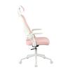 SNURRSTOL POLLY - vit/pink, Modern, metall/textil (68/116-133/64cm) - Mömax