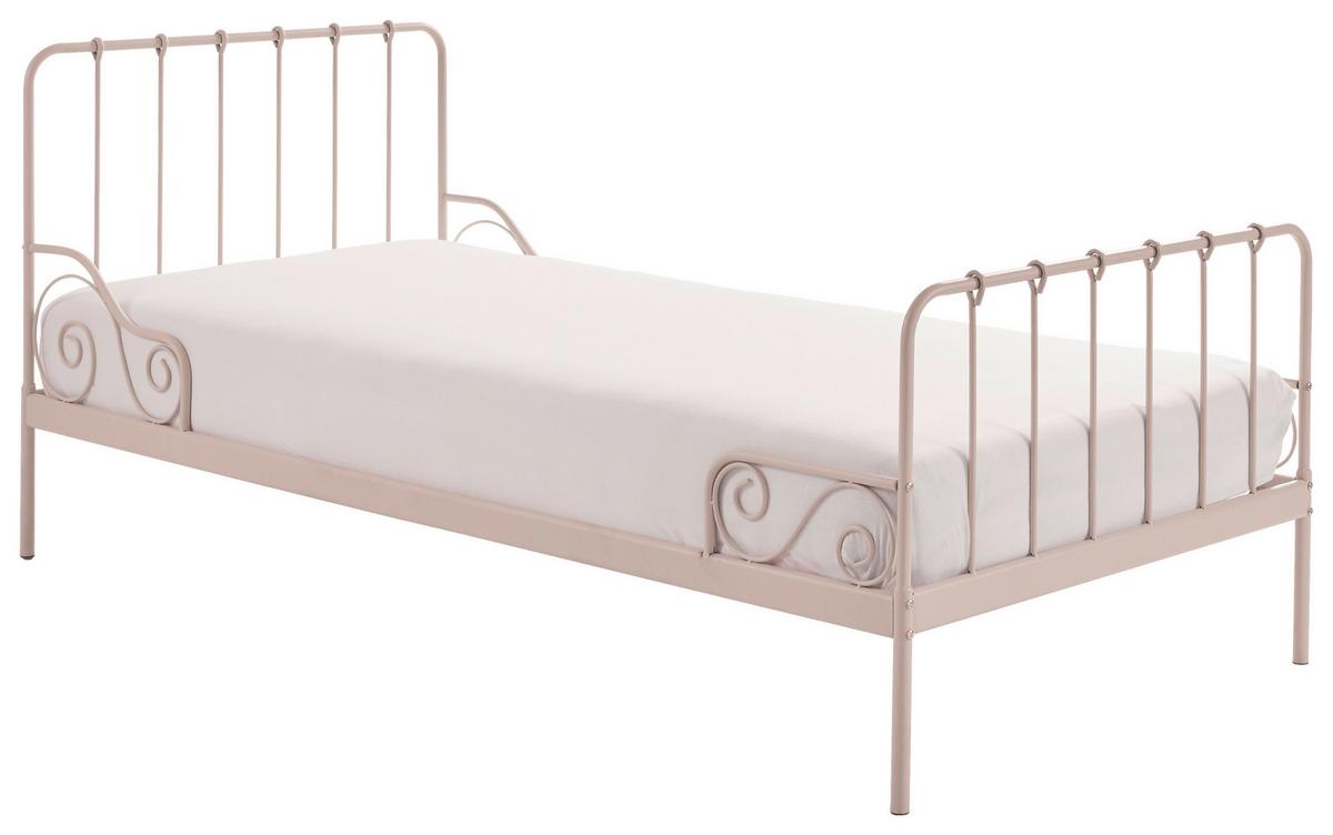 Kinder-/Juniorbett Alice ca. 90x200 cm Rosa - Rosa, ROMANTIK / LANDHAUS (90/200cm) - MID.YOU