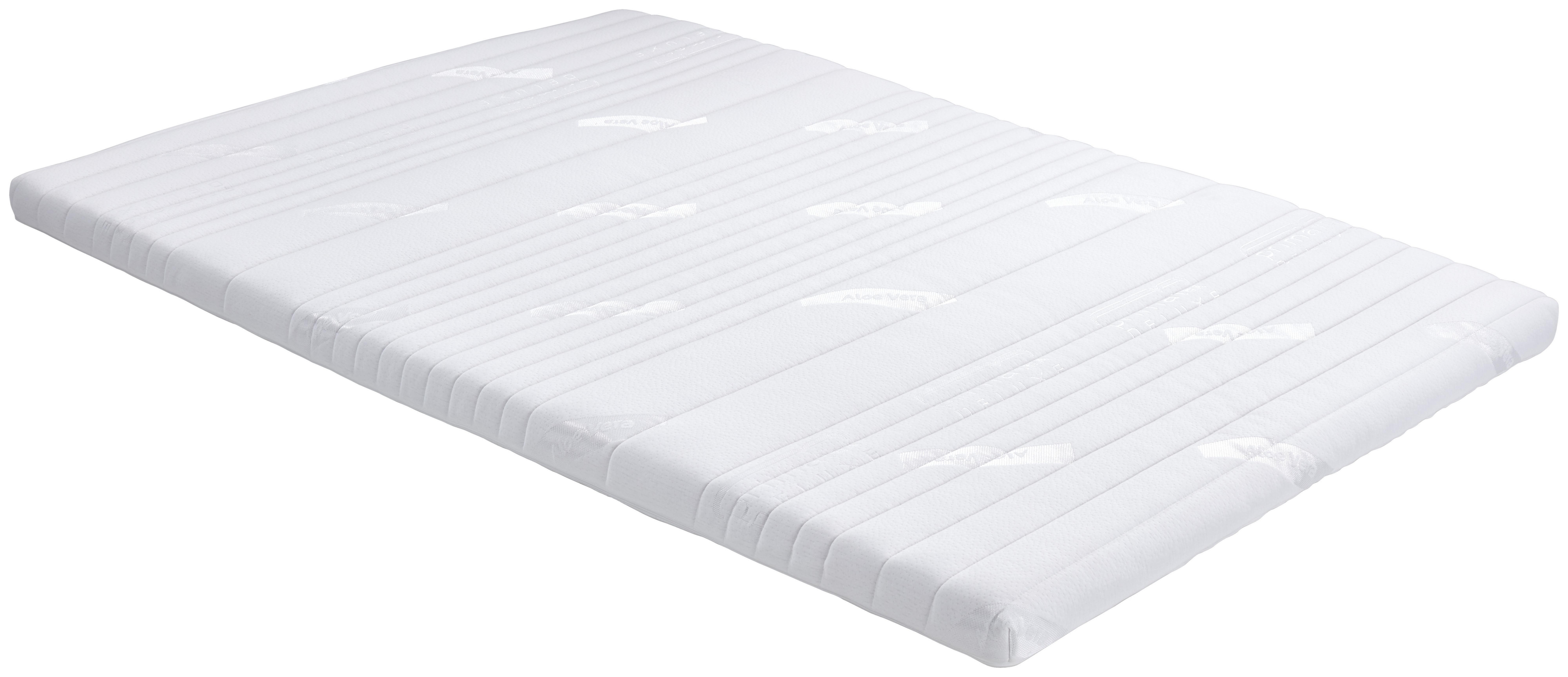 Topper "Relax" 160x200 cm - Weiß, Basics, Textil (160/200cm) - Primatex