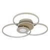 LED-TAKLAMPA SEHR - sandfärgad/champagne, Modern, metall/plast (74/77/11cm) - Mömax