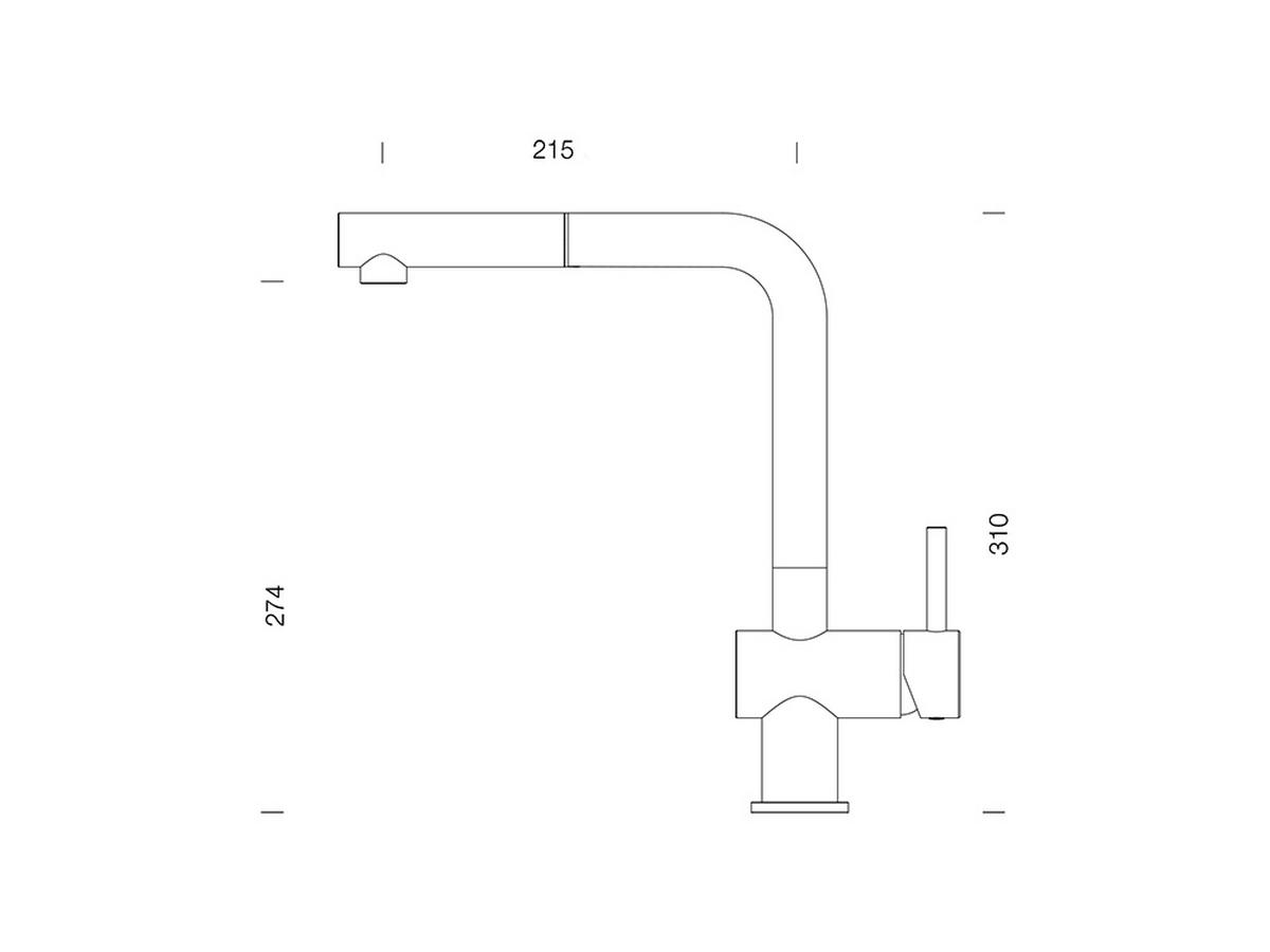 Baterie de bucătărie SCHOCK - Modern - Schock