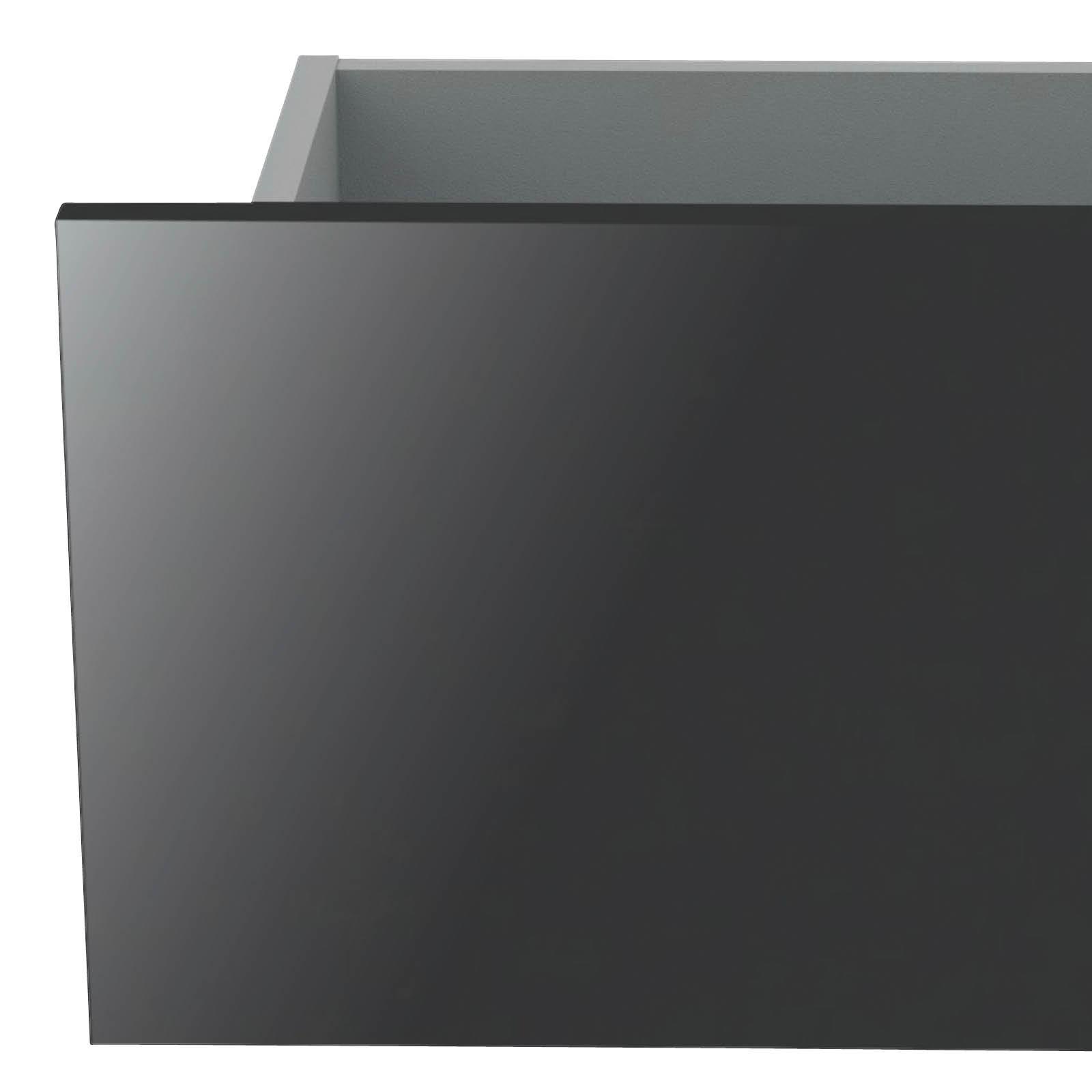 Ladica Unit - Elements - antracit, Moderno, drvni materijal (45,3/21,9/36,6cm) - Based