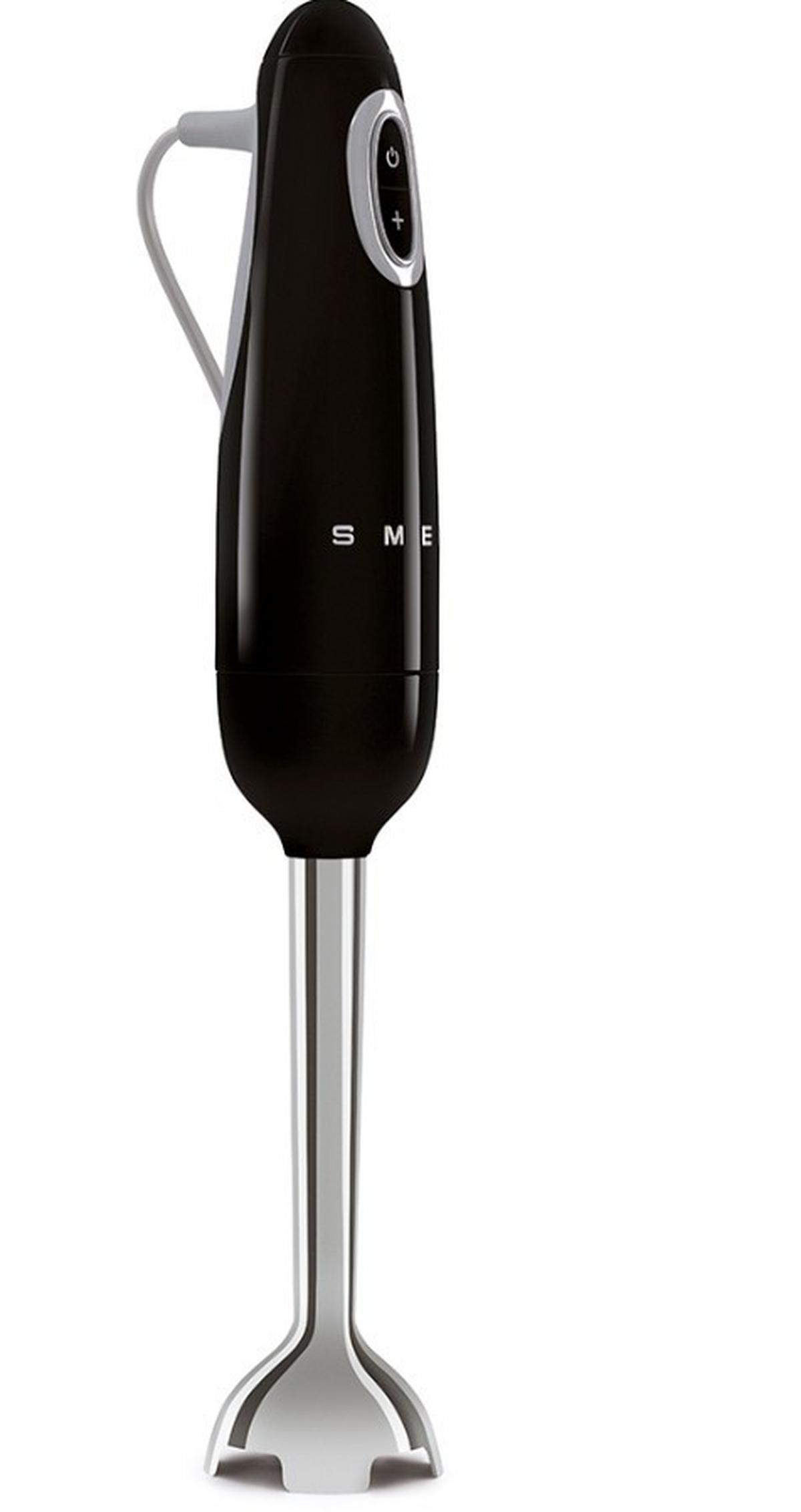 BLENDER RĘCZNY HBF03BLEU SMEG - czarny, Basics, tworzywo sztuczne/metal (6,5/41,4/6,5cm) - SMEG
