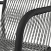 TRÄDGÅRDSSTOLAR SET NARDO - ljusgrå/svart, Modern, metall/textil (55/82/58cm) - Bessagi Garden
