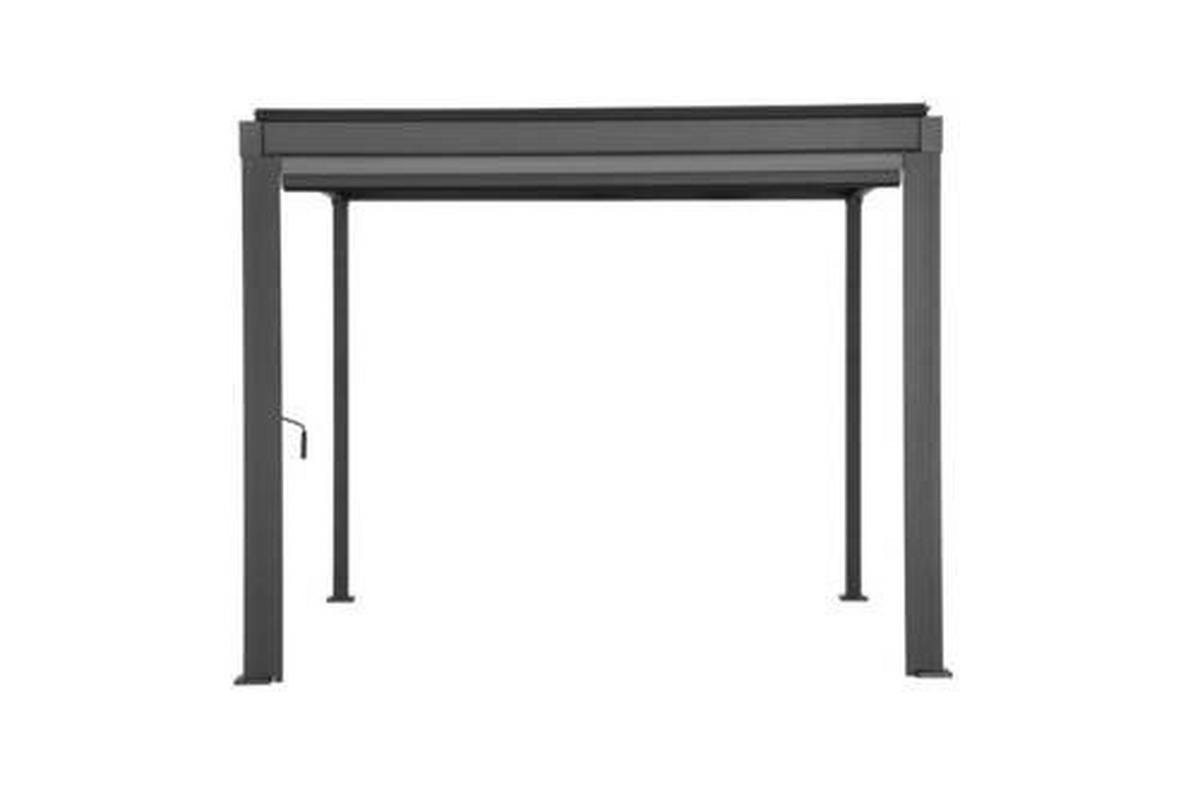 Rolo Za Pergolo Basic, Antracit, 279x224cm - siva/antracit, Basics, kovina/tekstil (279/224cm) - Gardenson