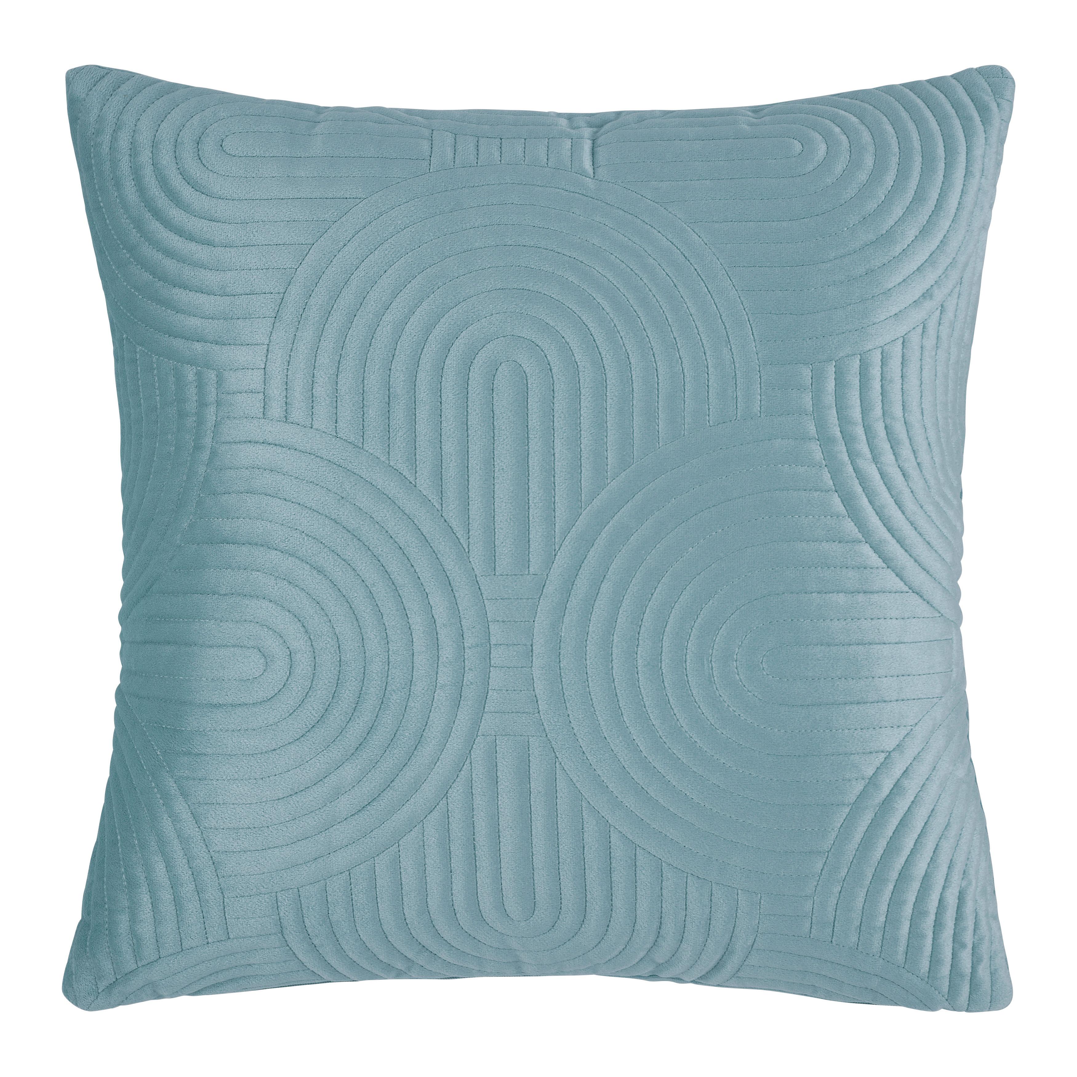 Zierkissen Boggy Jadegrün ca. 45x45cm - Jadegrün, MODERN, Textil (45/45cm) - Based
