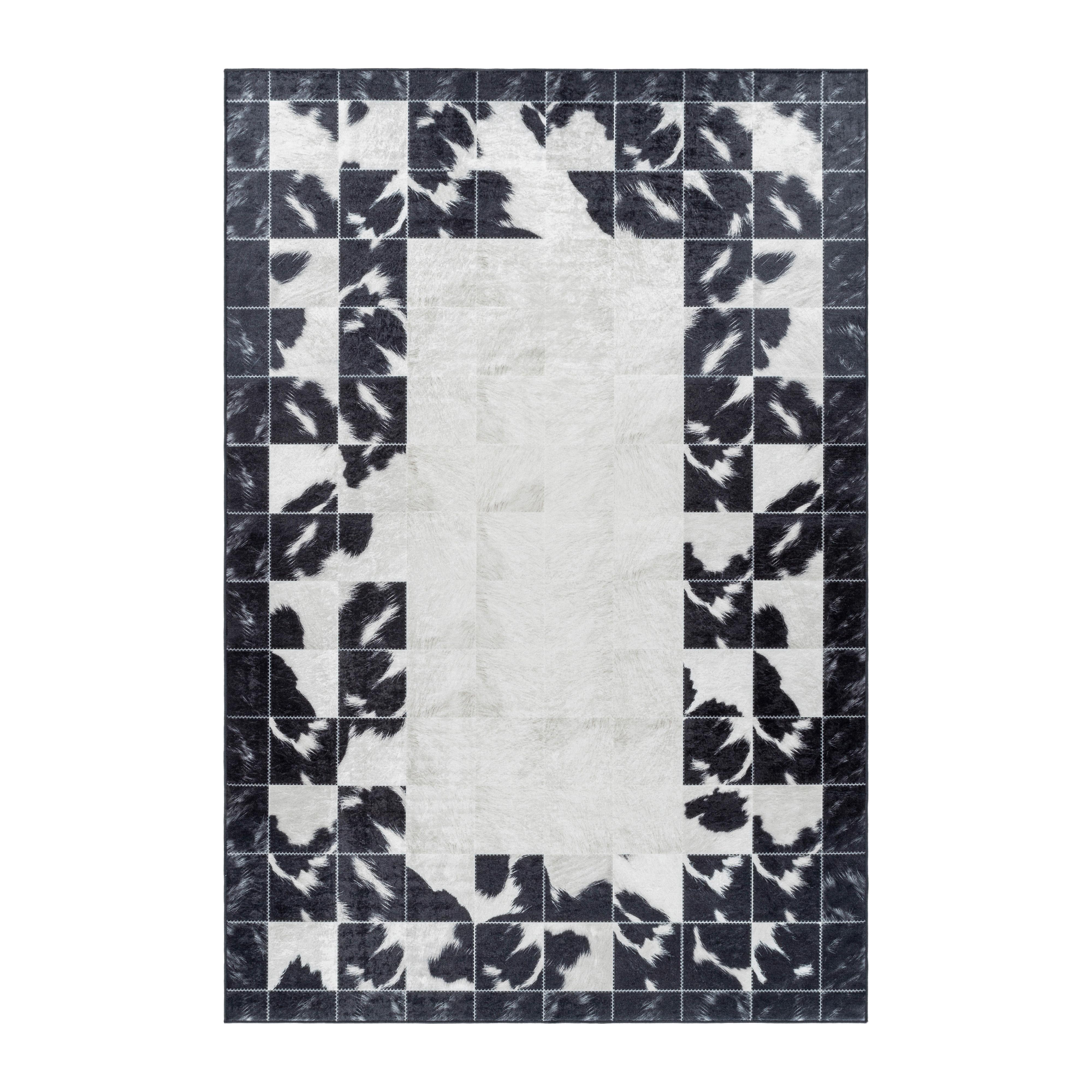 Tekač Fiesta, 80x250cm, Krem, Črna - črna/krem barve, Design, tekstil (80/250cm) - Novel