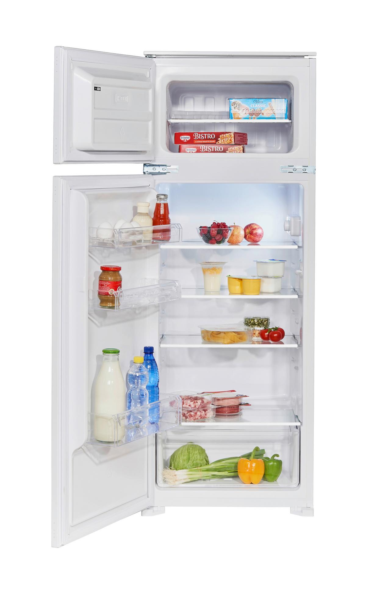 Kühl-Gefrier-Kombination GK225.4EEBN - Weiß, Basics, Kunststoff (54/145/54cm) - PKM