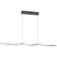 Hängeleuchte Wave Line, max. 2x10 Watt - Chromfarben, KONVENTIONELL, Kunststoff/Metall (100/120/8cm) Hängeleuchte Wave Line, max. 2x10 Watt - Chromfarben, KONVENTIONELL, Kunststoff/Metall (100/120/8cm)