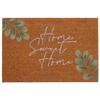 DÖRRMATTA HOME SWEET HOME - brun, Lifestyle, textil (40/60cm) - Mömax