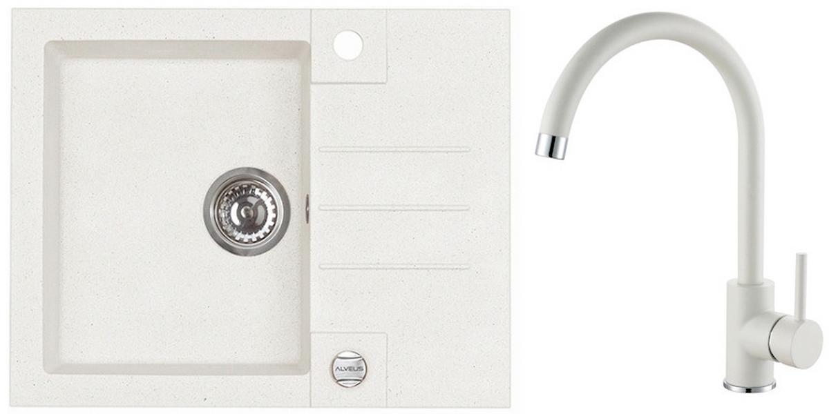 Set Sudopera I Slavine Rock 30+kati G11 - bijela, Konvencionalno, kamen (59,5/47,5cm)