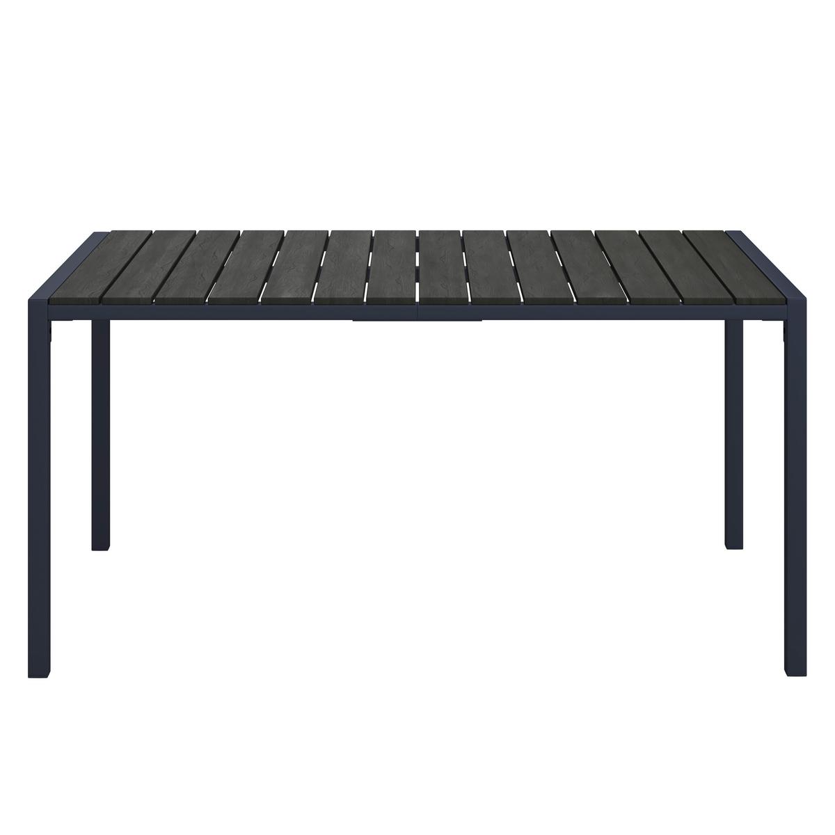 Gartengarnitur "Carina", hellgrau/grau - Dunkelgrau/Hellgrau, Modern, Kunststoff/Textil (150/90/73cm) - Bessagi Garden