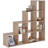 Separator de cameră PISA 4 - culoare lemn stejar, Modern, material pe bază de lemn (149/148/35cm) - Modern Living