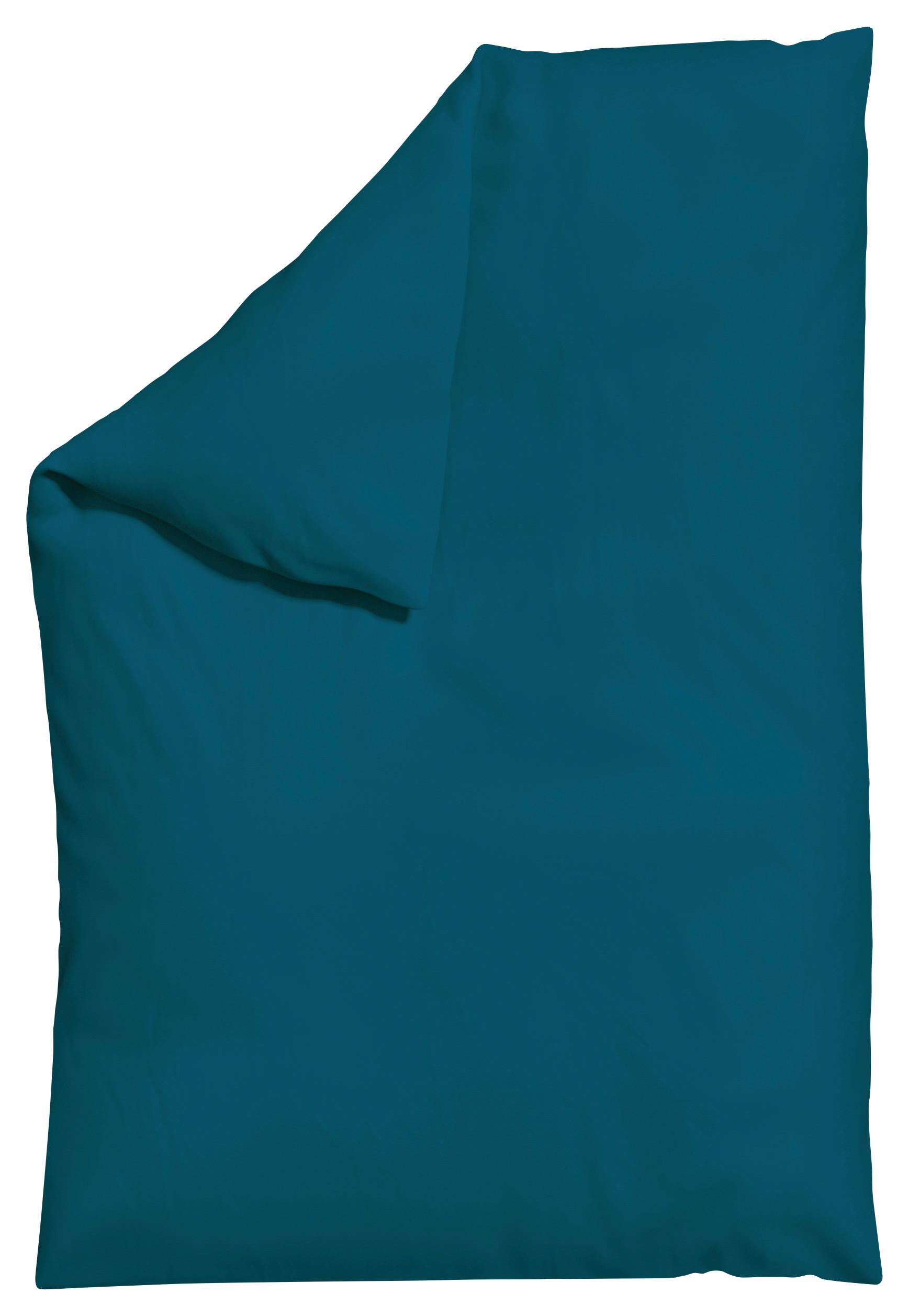 Bettdeckenbezug Woven Satin Hellrosa ca. 135-140x200cm - Petrol, Basics, Textil (135-140/200cm) - Schlafgut