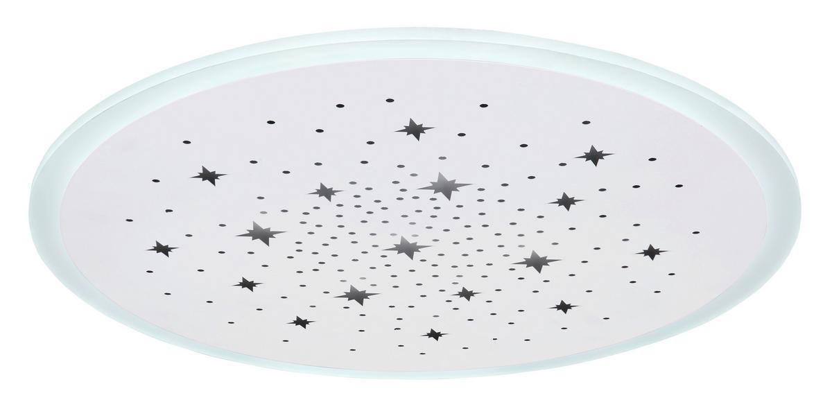 Stropna Led-svetilka Murphy, S Sijalko - bela, Design, kovina/umetna masa (38/5cm)