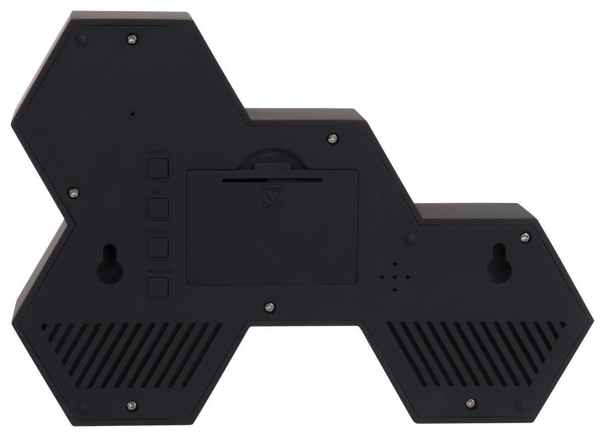 BUDZIK KA5805BK - czarny, Basics, tworzywo sztuczne (17,5/12/4,5cm) - Karlsson