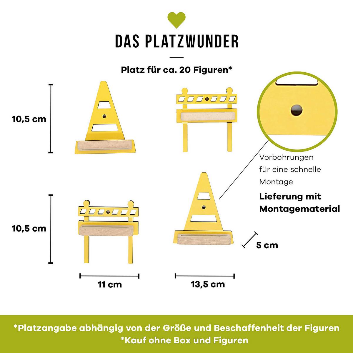 KINDERREGAL BOARTI - Gelb, Modern, Holzwerkstoff (13,5/10,5/5cm) - MID.YOU