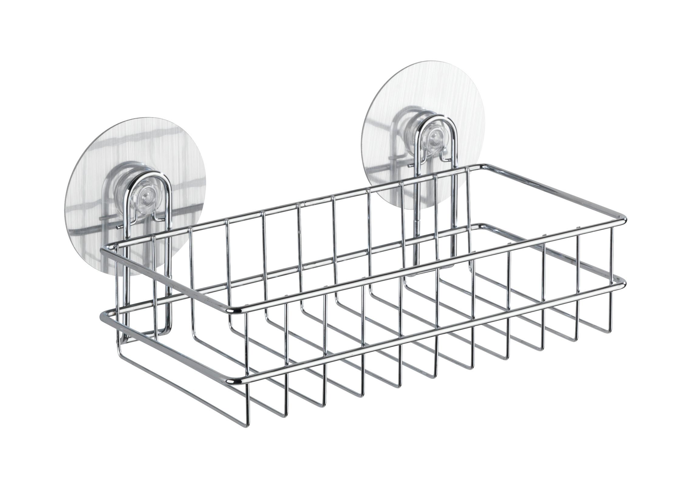 Regal Za Tuš Osimo - Moderno, metal (26/9,5/14cm) - Wenko