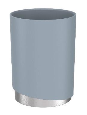 Kupaonska Čaša Chris - antracit, Modern, metal/plastika (8/11cm) - Premium Living