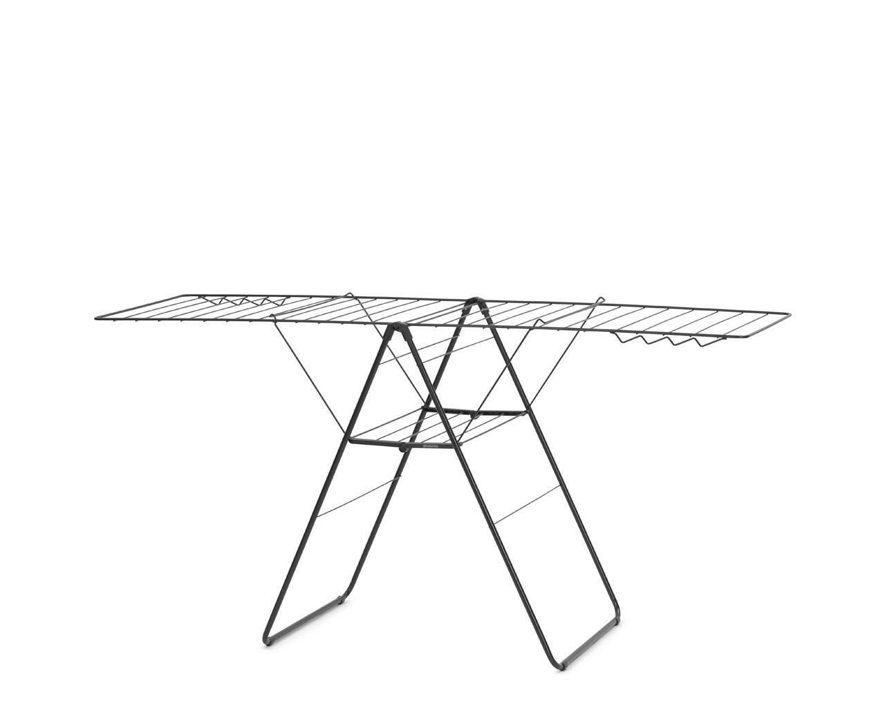 SUSZARKA STOJĄCA 403460 - czarny, Basics, metal (59.2/98.4/5cm) - Brabantia