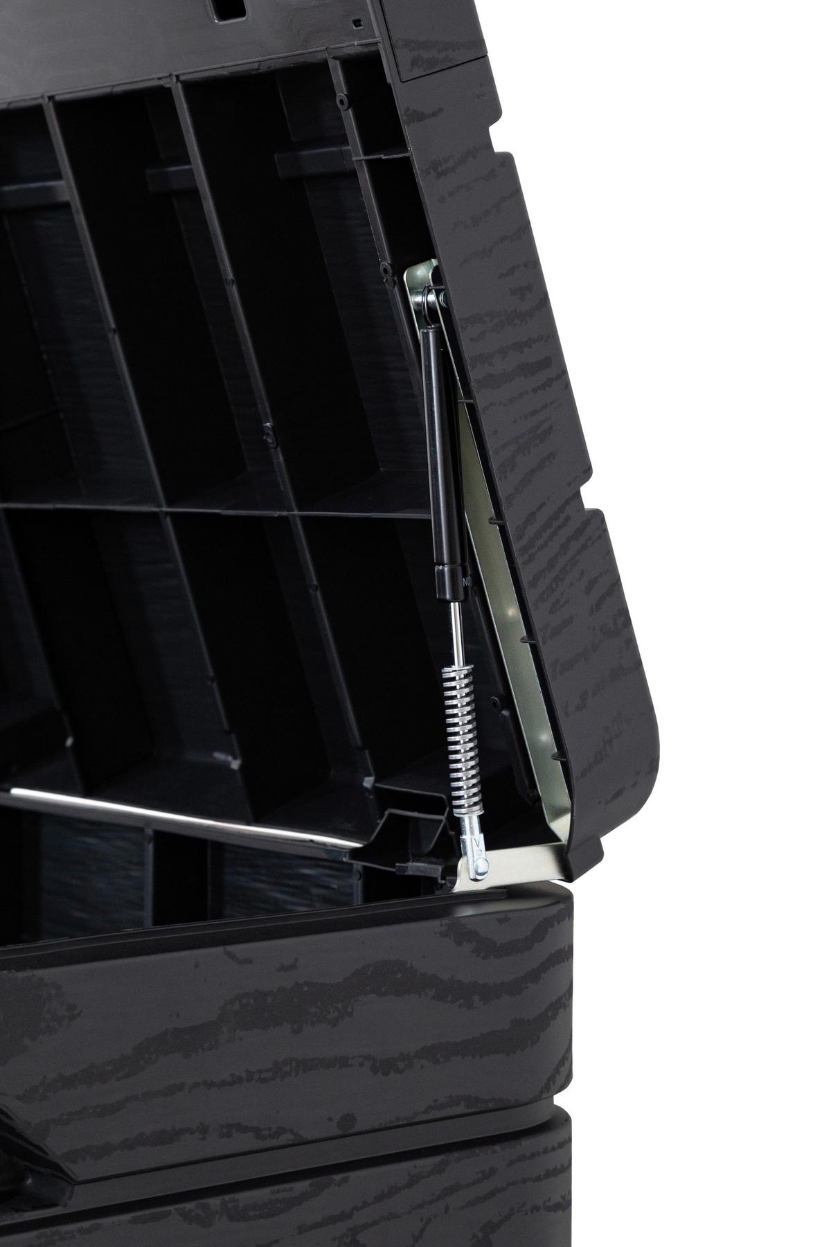 Kissenbox Dolomiti Anthrazit Kunststoff - Anthrazit, Basics, Kunststoff (146/85/82cm) - Mömax