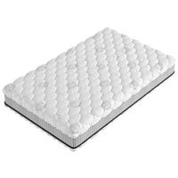 Viscomatratze Smarter H3/H2 ca. 120x210 cm Weiß,Schwarz - Schwarz/Weiß, Basics, Textil (120/210cm) - P & B