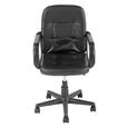 Scaun Rotativ Scaun Rotativ "nobi" - negru, Modern, plastic/metal (54/84-96/58cm)