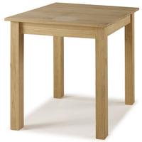 STÓŁ DO JADALNI OMEGA - kolor naturalny, Modern, drewno (70/70/75,5cm) - Livetastic