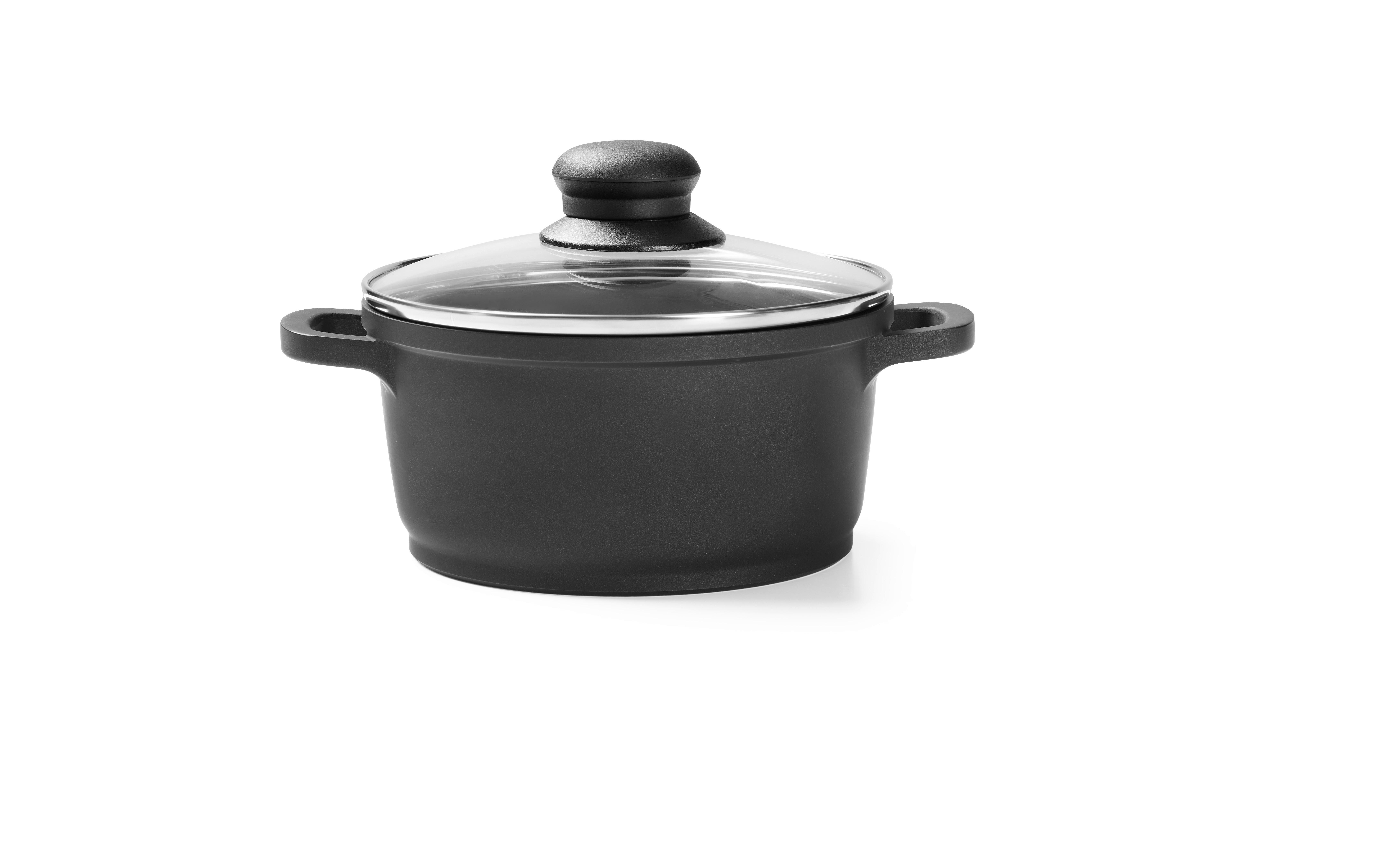 GARNEK TURIN - kolor stalowy/przejrzysty, Konventionell, tworzywo sztuczne/metal (16/8,5cm) - Homeware Profession.