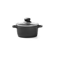 GARNEK TURIN - kolor stalowy/przejrzysty, Konventionell, tworzywo sztuczne/metal (16/8,5cm) - Homeware Profession.
