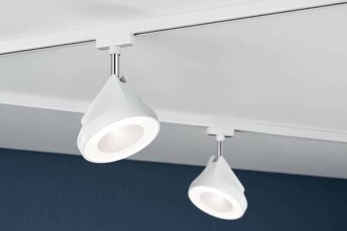 Schienensystem-Strahler Spot Arena in Weiß max. 9,9 Watt - Weiß, Basics, Metall (12,3/19,1cm) - Paulmann