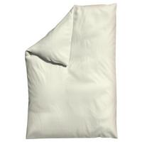 Bettdeckenbezug Woven Satin Hellgelb ca. 135-140x200cm - Hellgelb, Basics, Textil (135-140/200cm) - Schlafgut