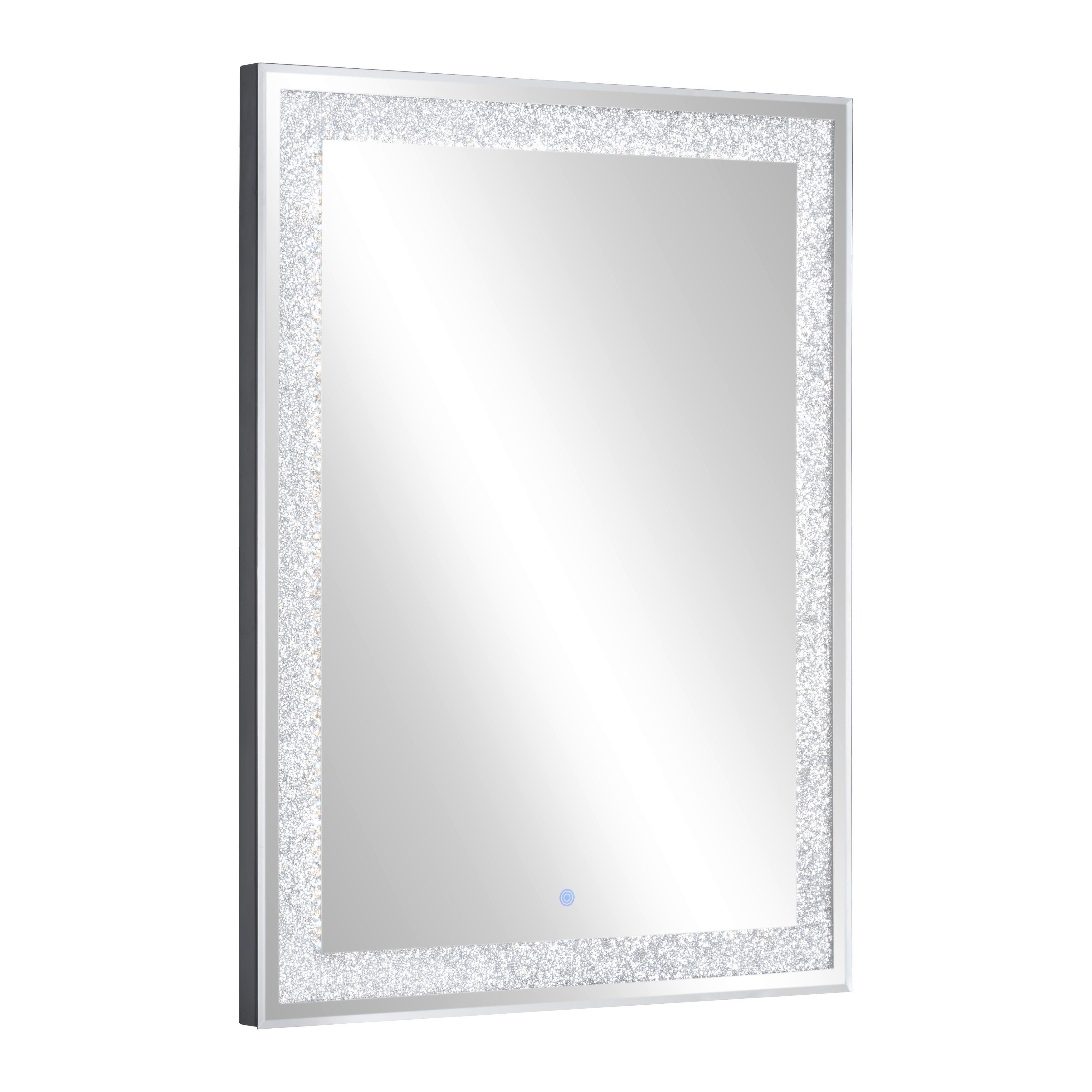 SPEGEL MED BELYSNING HERMINE - Modern, glas (60/80cm) - Mömax