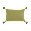 Zierkissen Frieda in Olivgrün ca. 40x60cm - Olivgrün, MODERN, Textil (40/60cm) - Modern Living