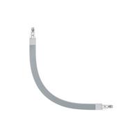 Schienensystem-Verbinder Maxiflex max. 1000 Watt - Chromfarben, Design, Kunststoff (44/1,8/1,8cm) - Paulmann