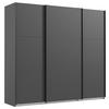 Ormar S Kliznim Vratima Andorra - boje grafita, Moderno, drvni materijal (250/216/65cm) - Modern Living
