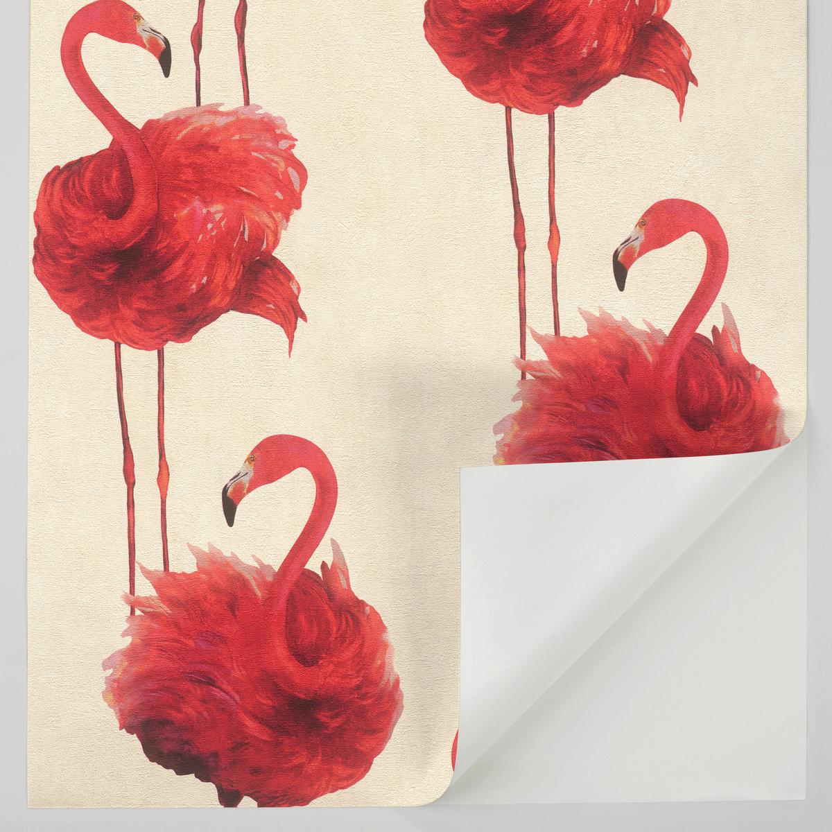 Tapete Flamazing Rosa - Rosa, Trend, Textil (600/53cm) - Tesa