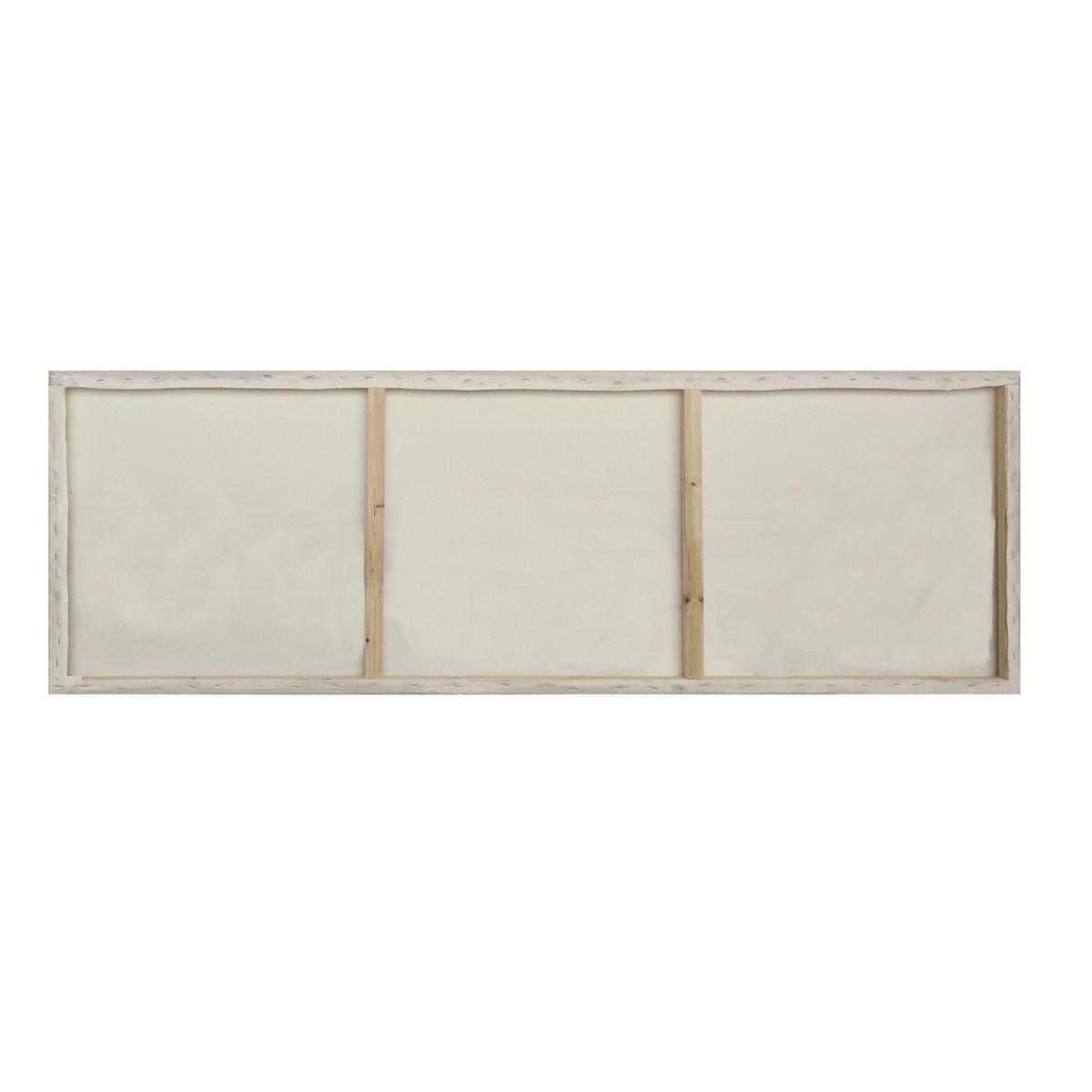 BILD SERENGETI - couleur argentée, Lifestyle, textile/bois (50/150/3,8cm) - Kayoom