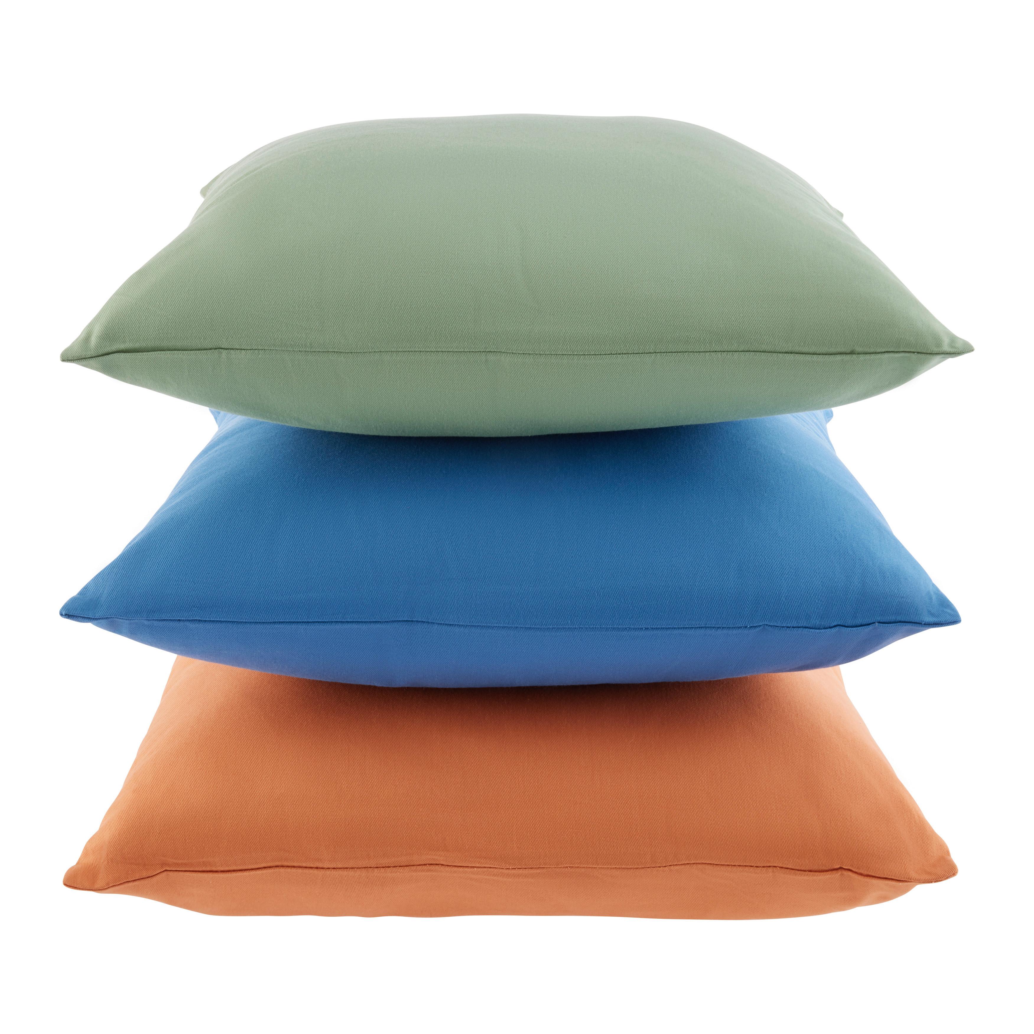 Zierkissen Poppy Blau ca. 45x45cm - Blau, Konventionell (45/45cm) - Mömax