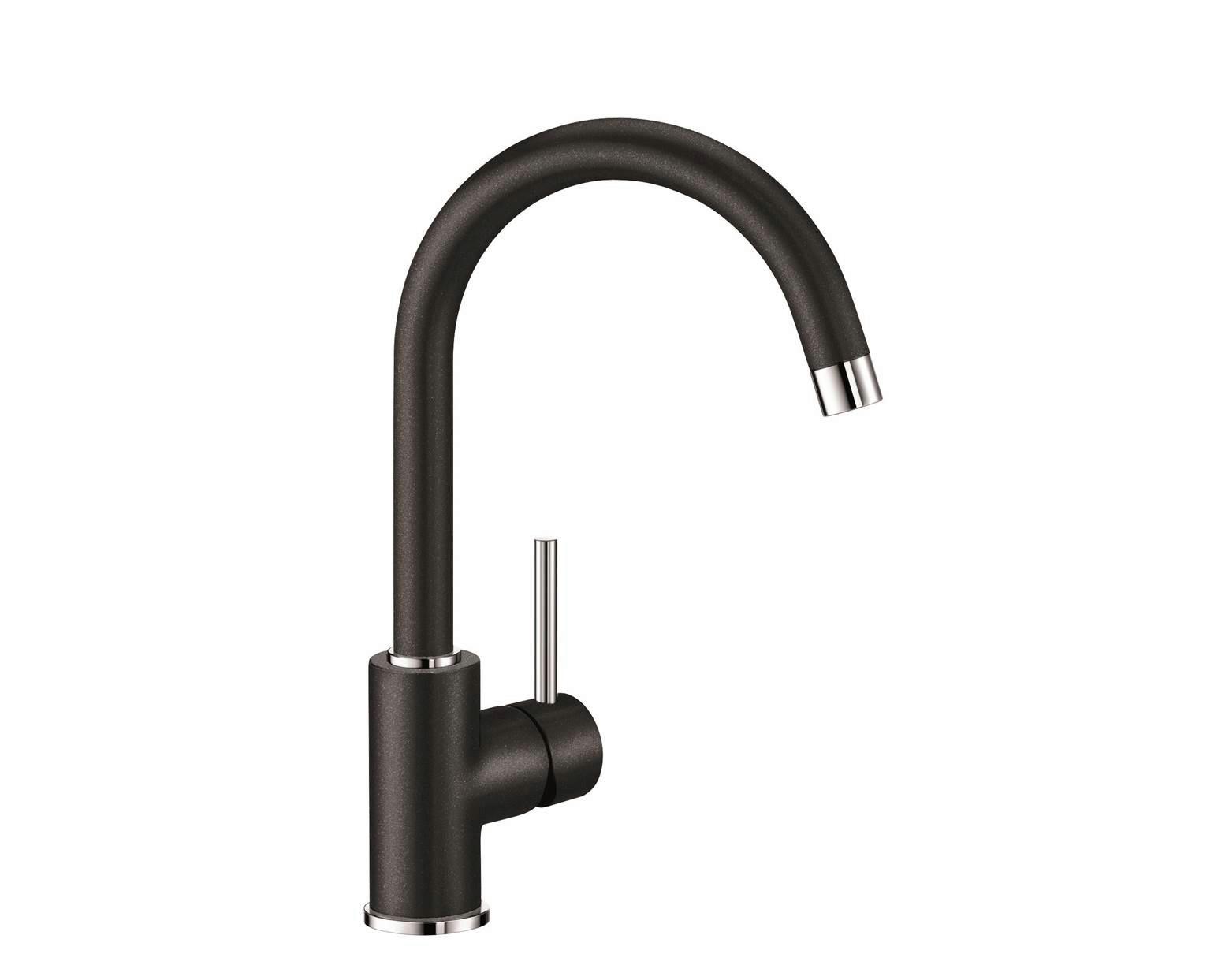 Küchenarmatur 519415 in Anthrazit - Anthrazit, Lifestyle, Stein (32,7cm) - Blanco