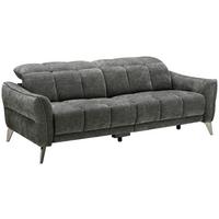 Zofa Jupiter, Temno Siva - temno siva/črna, Design, kovina/tekstil (216/79/106cm) - Livetastic