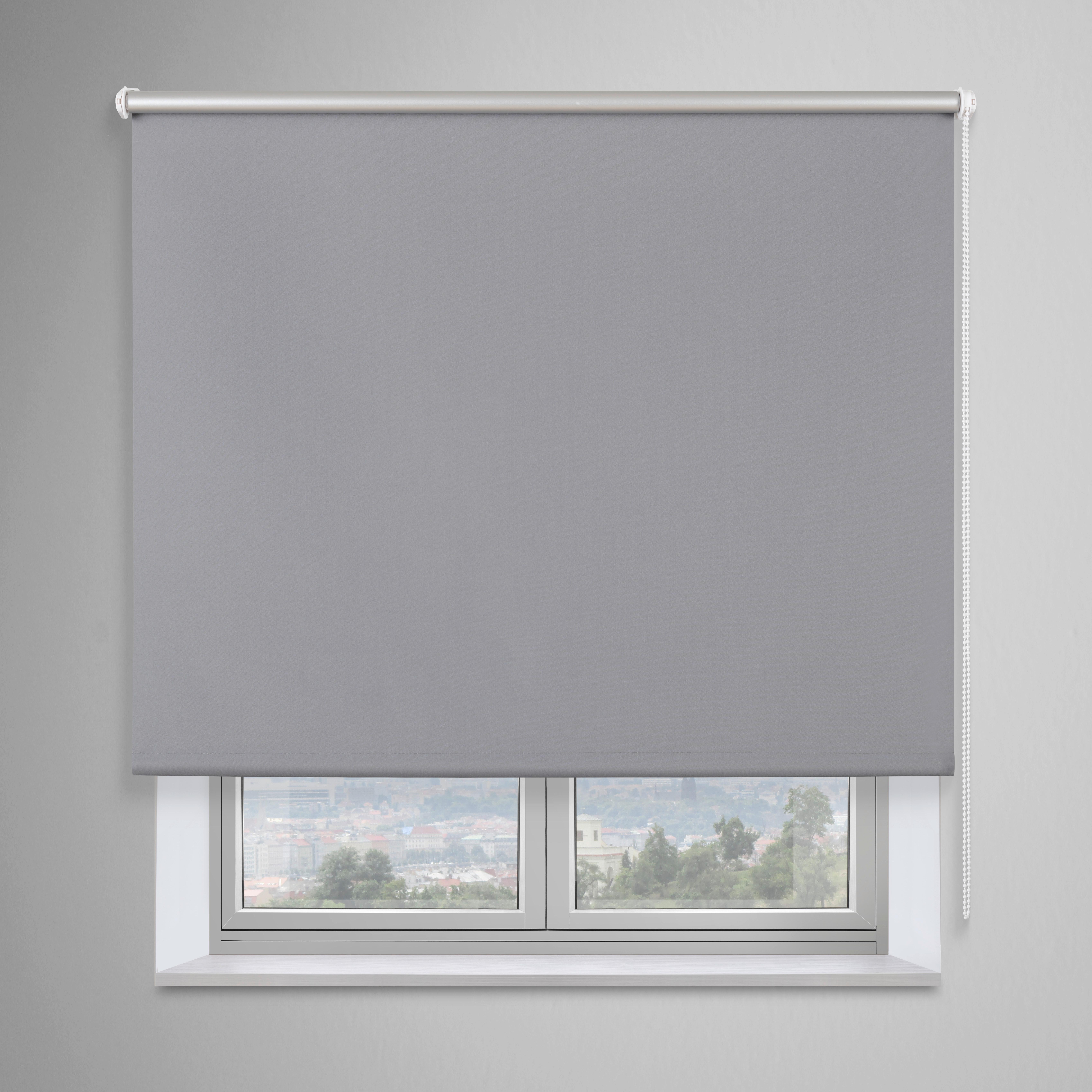 Sötétítő Roló Thermo 75/150 - szürke, Konventionell, textil (75/150cm) - Mömax