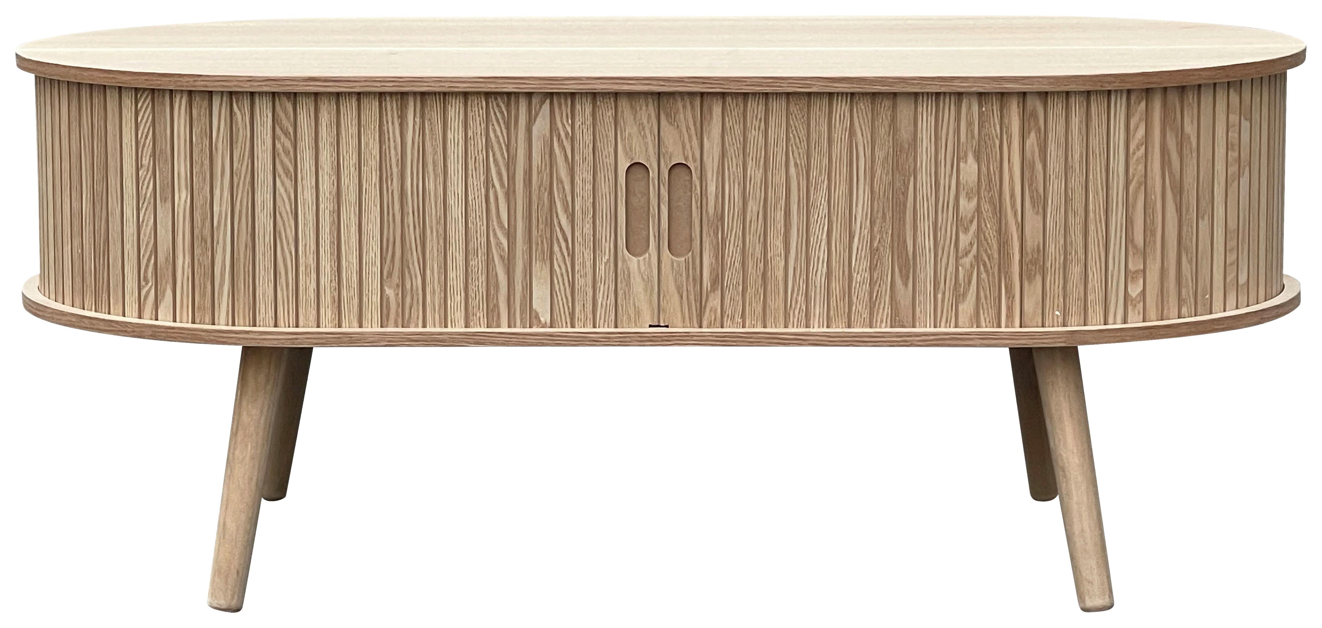 Stolić Skandy Ii - prirodne boje, Konvencionalno, drvni materijal/drvo (100/50/40cm) - Premium Living