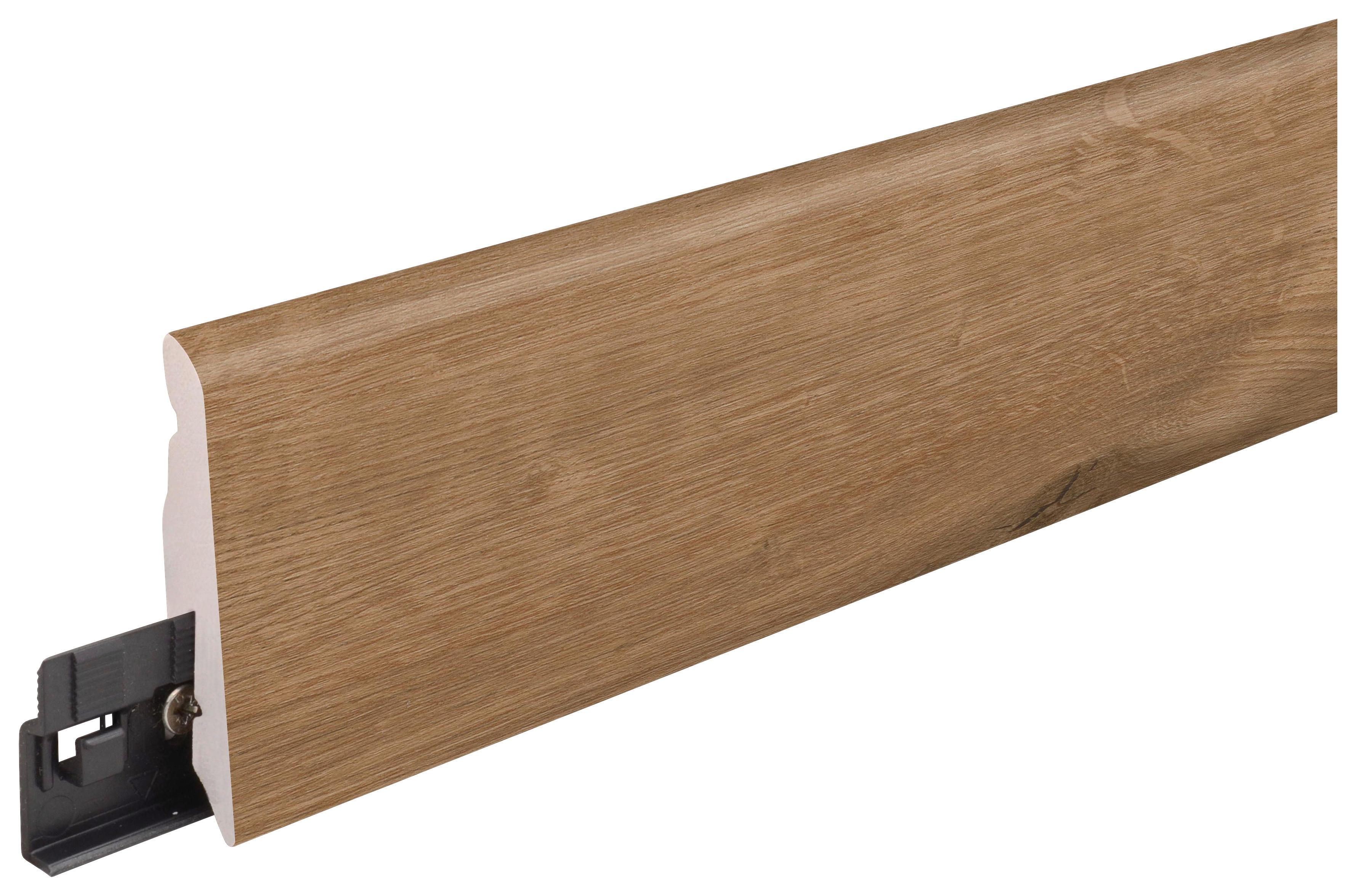 Zaključna Letev Ontano Dark, Barva Hrasta - barve hrasta, Basics, umetna masa (240/5.8/1.2cm)