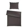Bettwäsche Xenia Uni Anthrazit ca. 140x200cm - Anthrazit, MODERN, Textil (140/200cm) - Premium Living