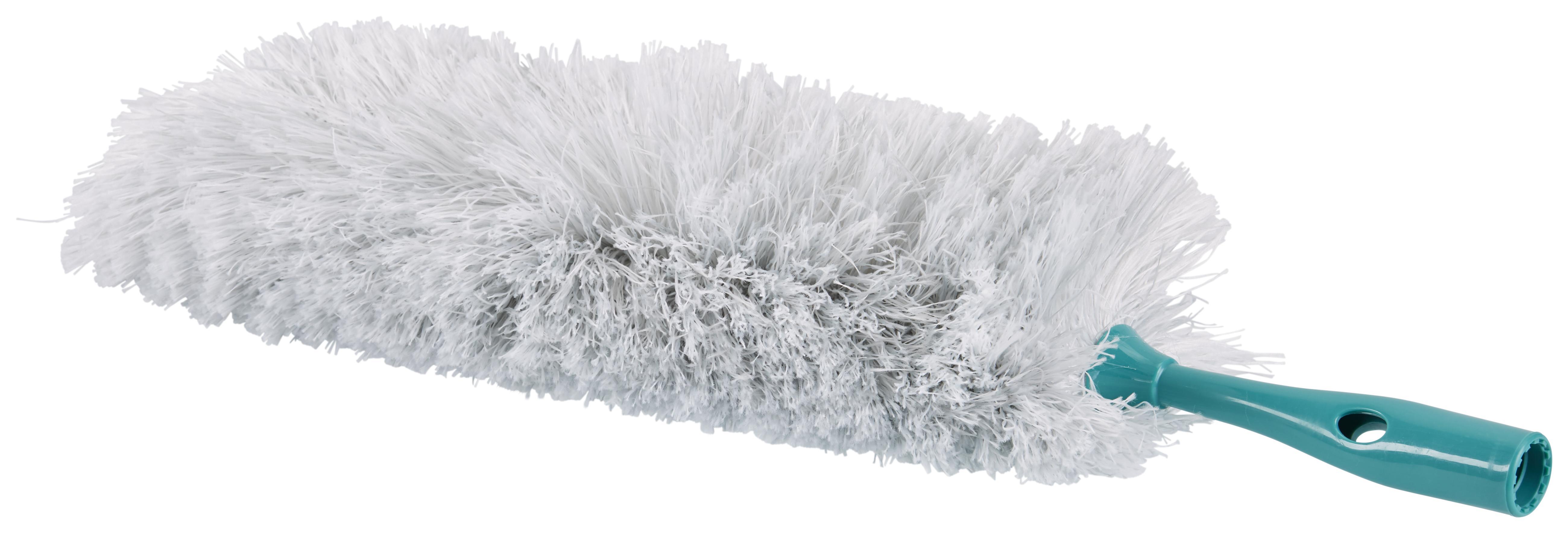 Staubwedel Paula Weiß/Grau/Opal - Opal/Weiß, MODERN, Kunststoff (60/5/5cm) - Mömax modern living