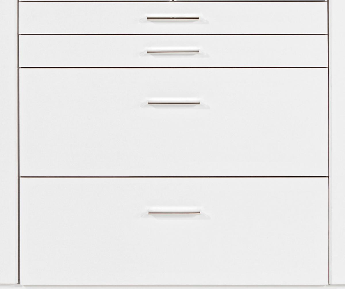 DULAP AACHEN - alb, Konventionell, material pe bază de lemn (180/198/58cm)