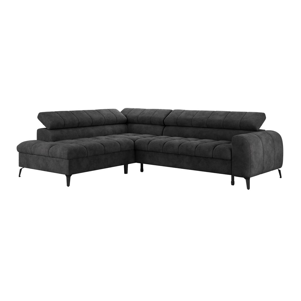 Coltar VOLF - negru, Trend, plastic/textil (203/261cm) - Modern Living