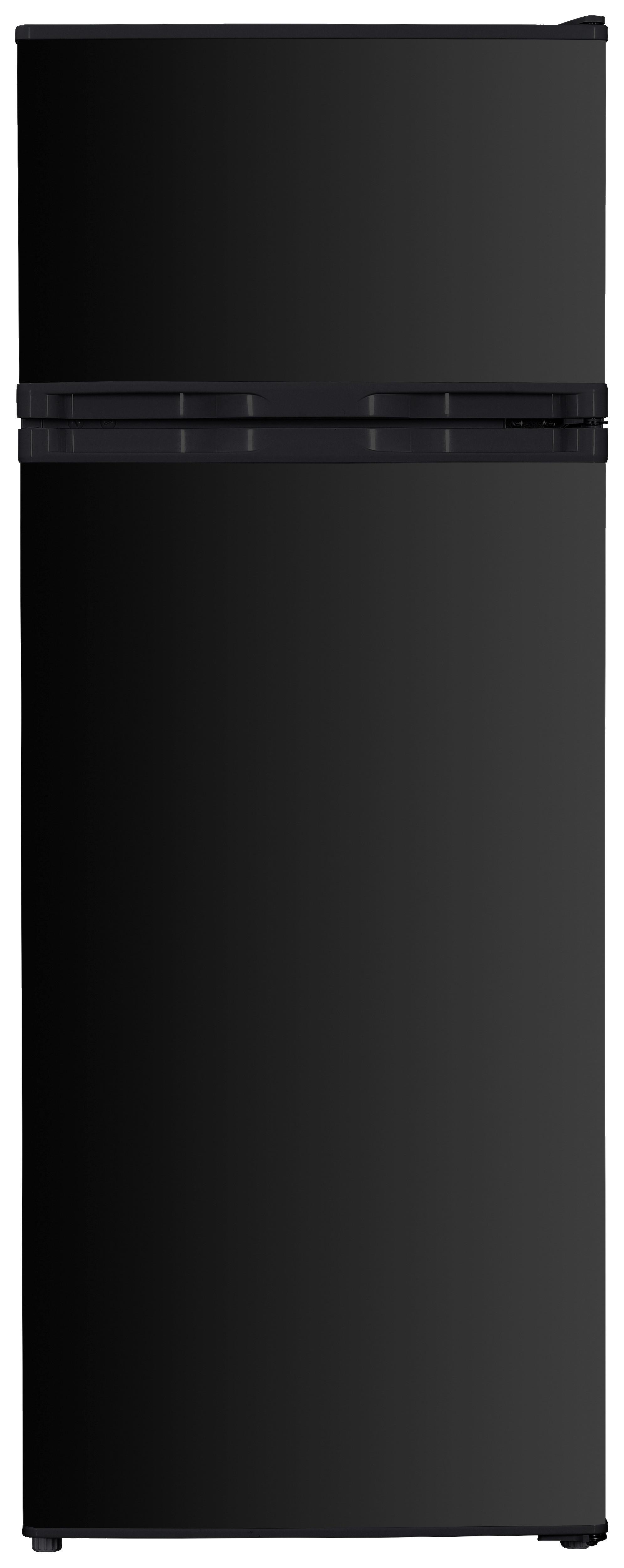 Kühl-Gefrier-Kombination GK212 B in Schwarz - Schwarz, Trend, Kunststoff/Metall (54,5/143/55,5cm) - PKM